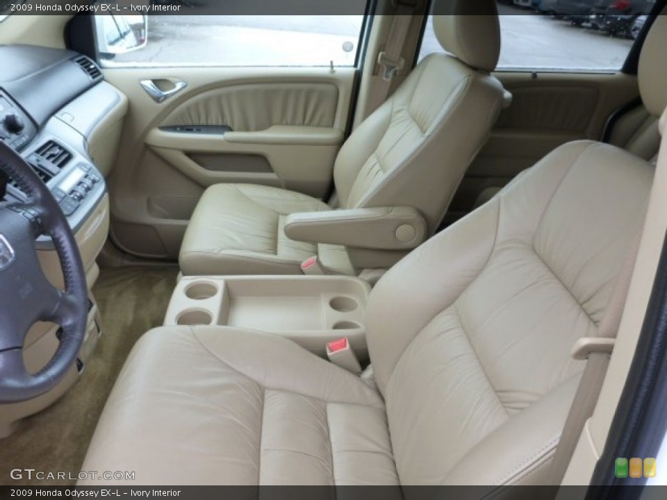 Ivory Interior Front Seat for the 2009 Honda Odyssey EX-L #77895394