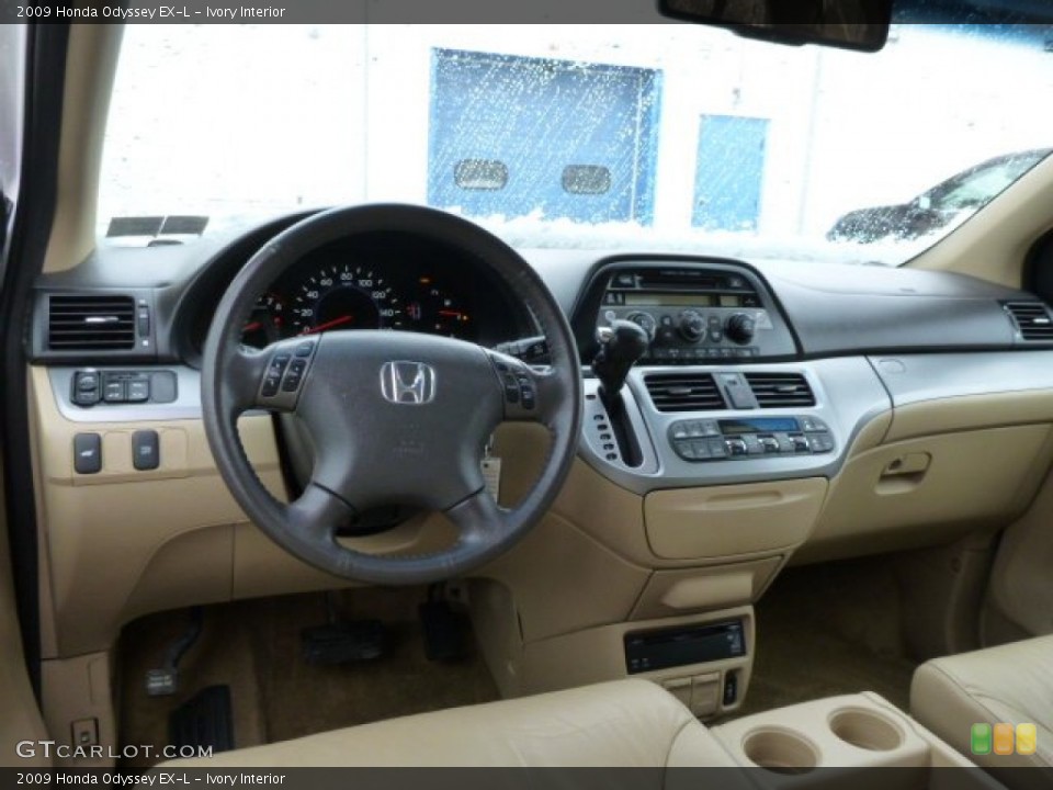 Ivory Interior Dashboard for the 2009 Honda Odyssey EX-L #77895478