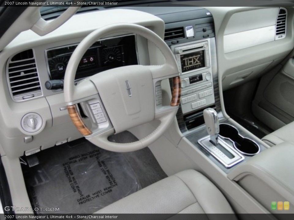 Stone/Charcoal Interior Prime Interior for the 2007 Lincoln Navigator L Ultimate 4x4 #77895670