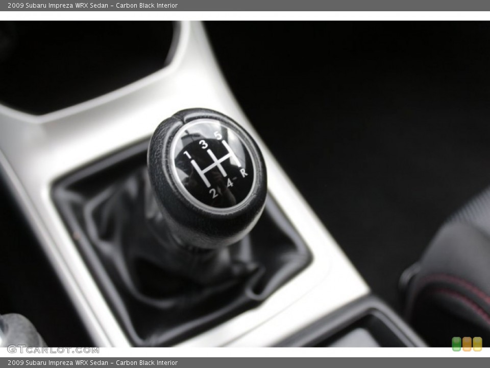 Carbon Black Interior Transmission for the 2009 Subaru Impreza WRX Sedan #77895673
