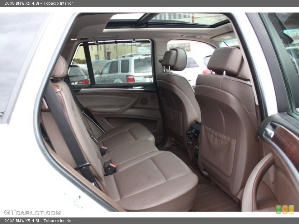Tobacco Interior Rear Seat for the 2008 BMW X5 4.8i #77898622