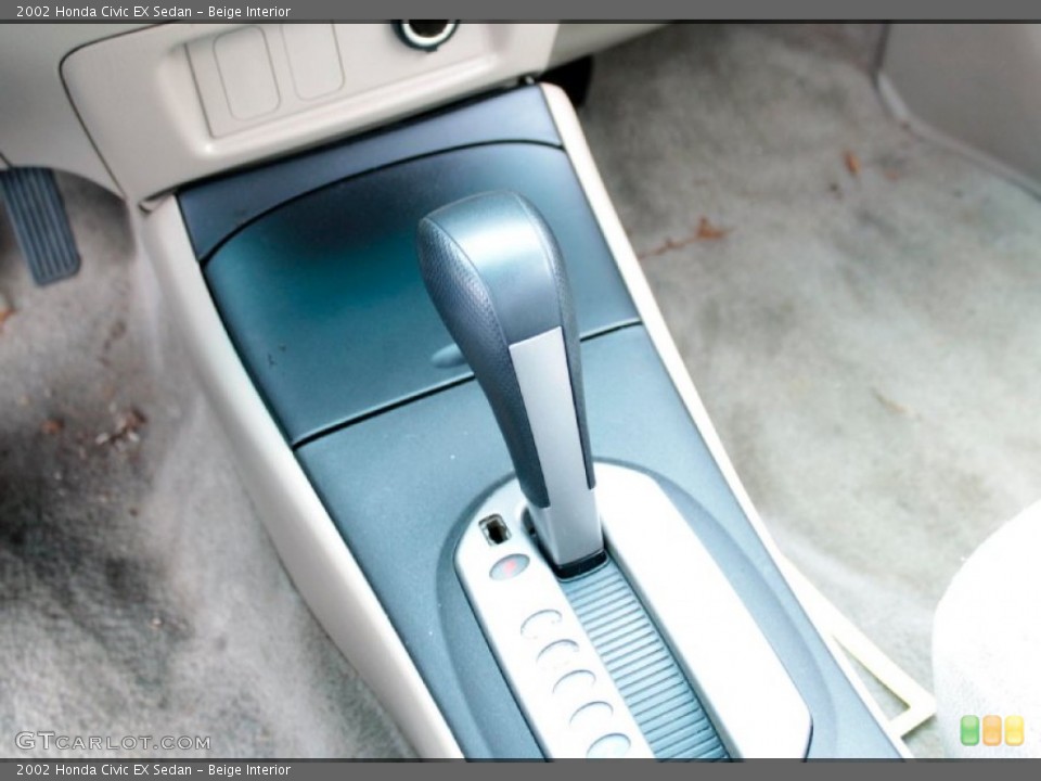 Beige Interior Transmission for the 2002 Honda Civic EX Sedan #77899135