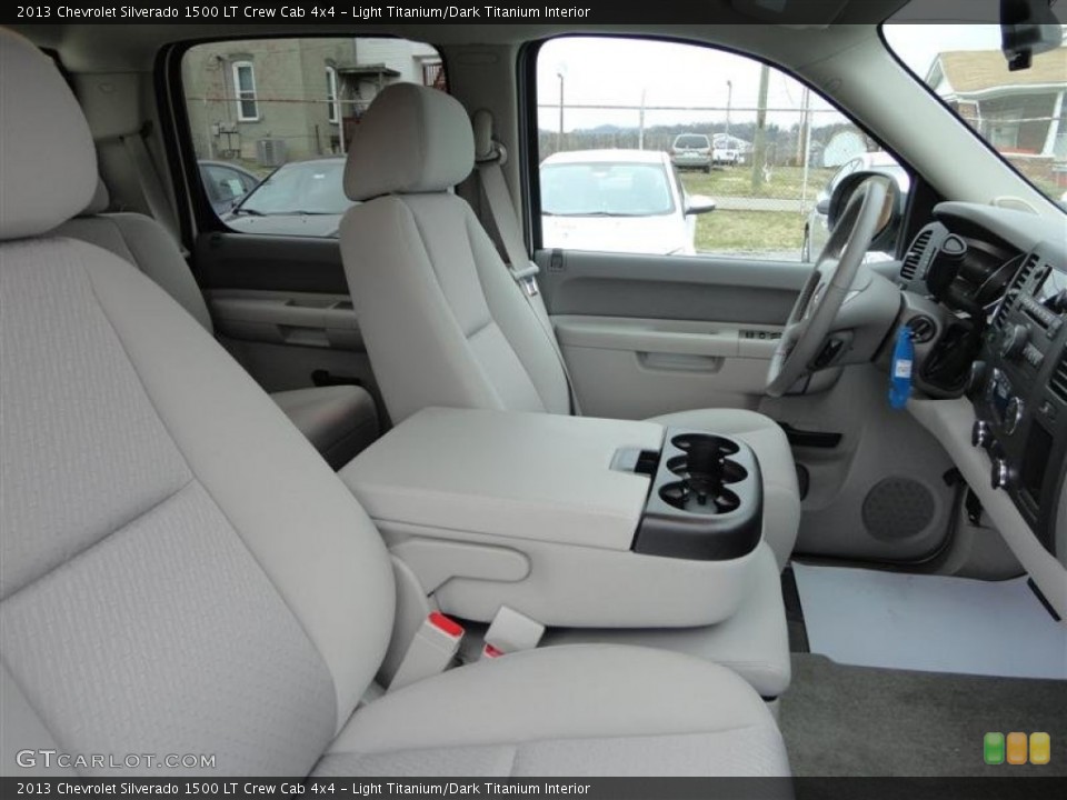Light Titanium/Dark Titanium Interior Photo for the 2013 Chevrolet Silverado 1500 LT Crew Cab 4x4 #77899434