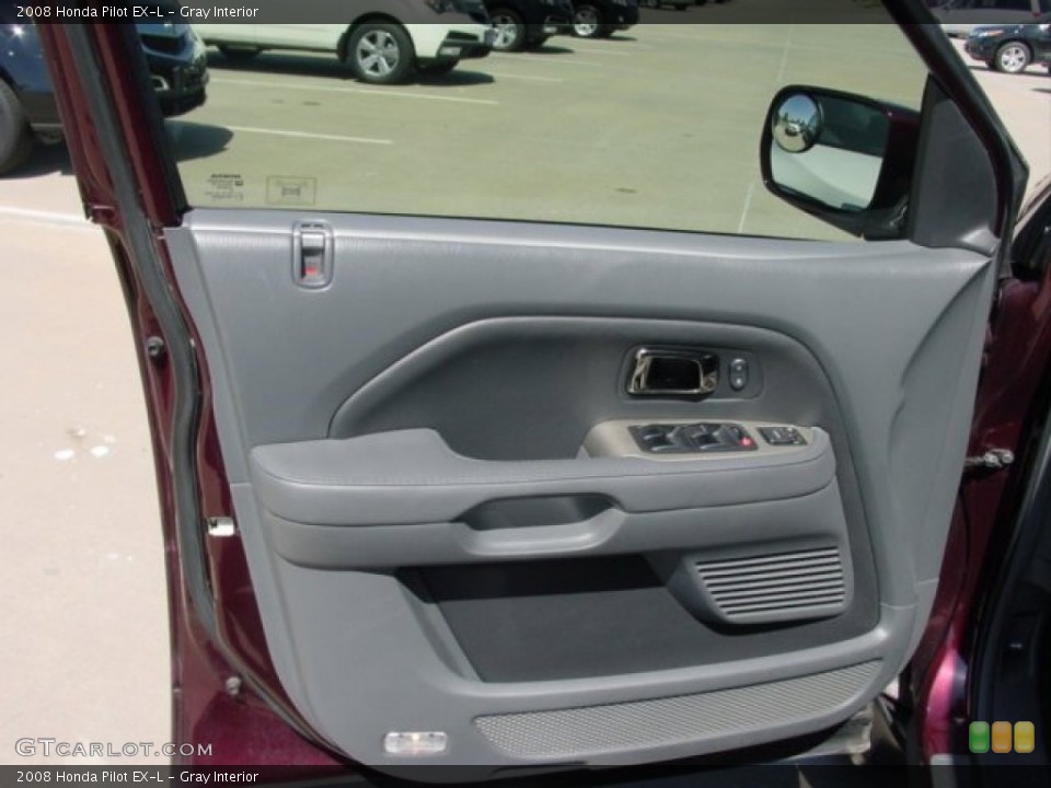 Gray Interior Door Panel for the 2008 Honda Pilot EX-L #77899724
