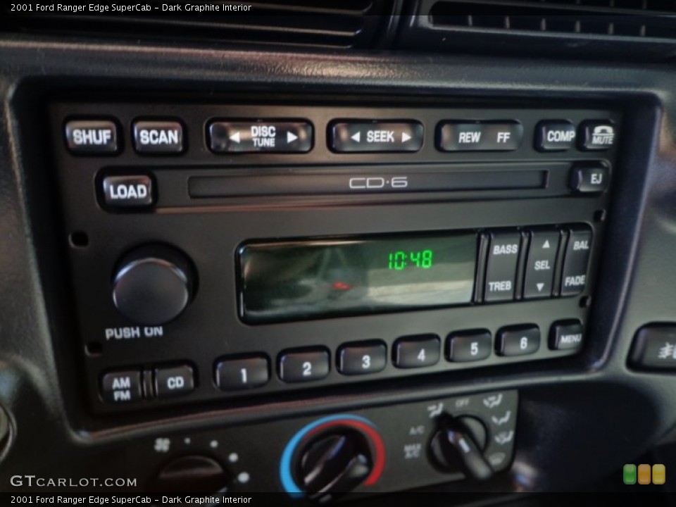 Dark Graphite Interior Controls for the 2001 Ford Ranger Edge SuperCab #77899864