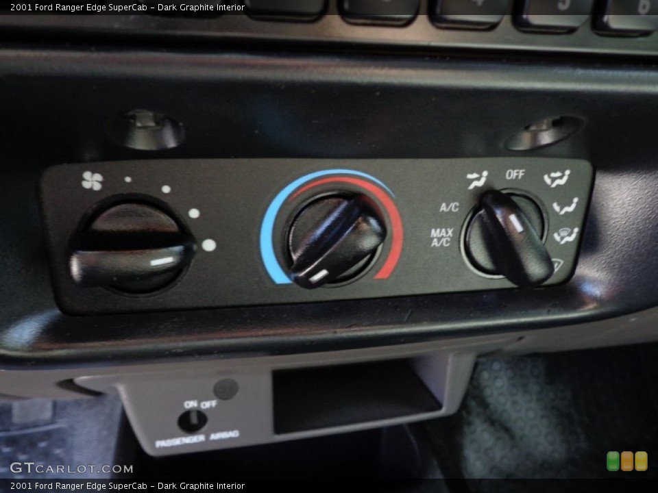 Dark Graphite Interior Controls for the 2001 Ford Ranger Edge SuperCab #77899881