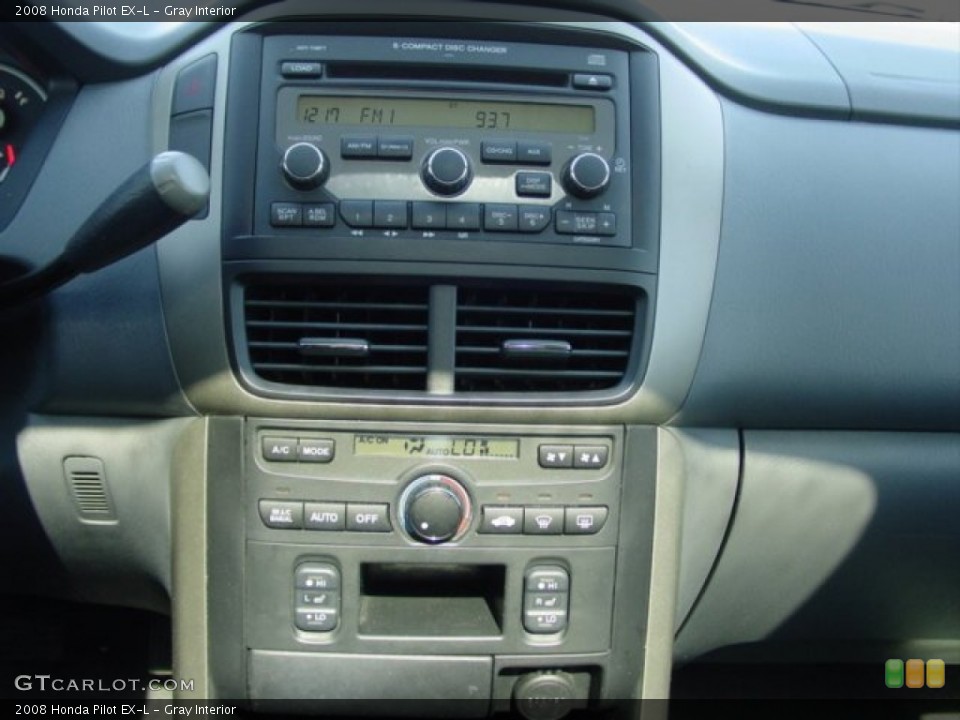 Gray Interior Controls for the 2008 Honda Pilot EX-L #77899892