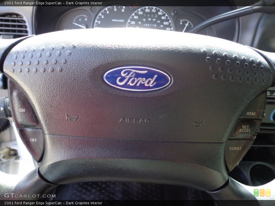 Dark Graphite Interior Steering Wheel for the 2001 Ford Ranger Edge SuperCab #77899905