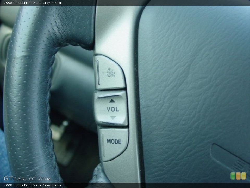 Gray Interior Controls for the 2008 Honda Pilot EX-L #77899960
