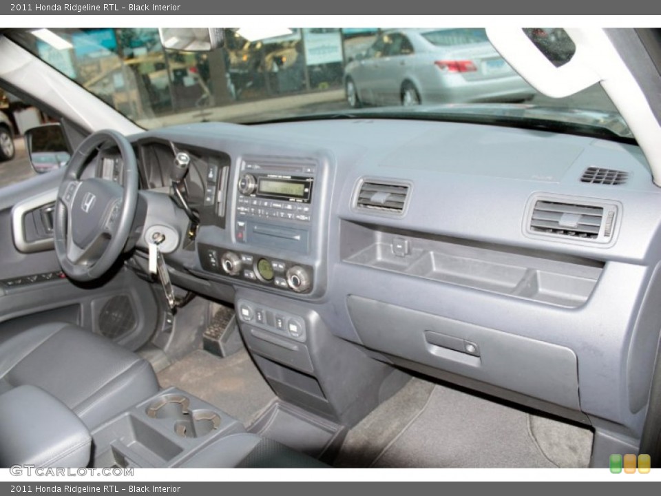 Black Interior Dashboard for the 2011 Honda Ridgeline RTL #77900056