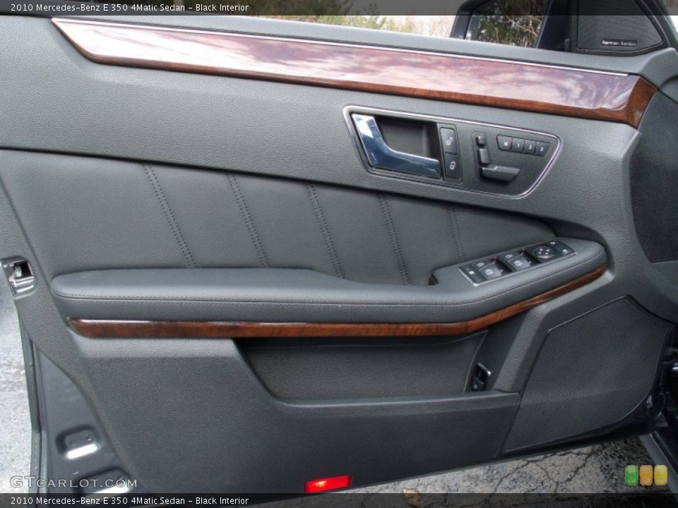 Black Interior Door Panel for the 2010 Mercedes-Benz E 350 4Matic Sedan #77900207