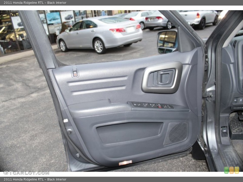 Black Interior Door Panel for the 2011 Honda Ridgeline RTL #77900215
