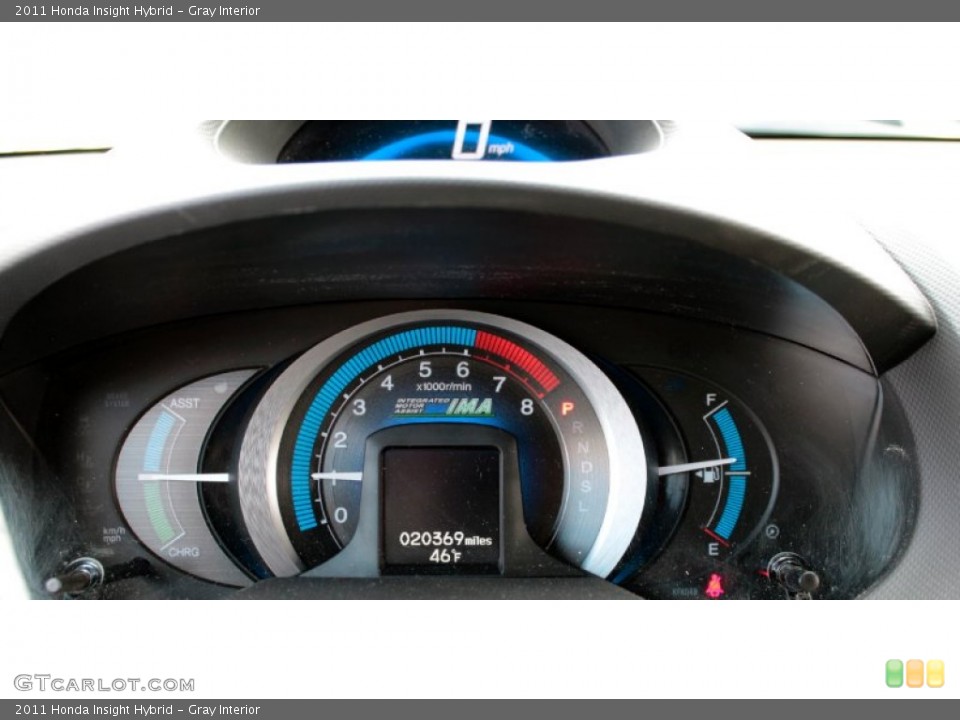 Gray Interior Gauges for the 2011 Honda Insight Hybrid #77900712