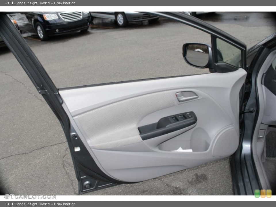 Gray Interior Door Panel for the 2011 Honda Insight Hybrid #77900750
