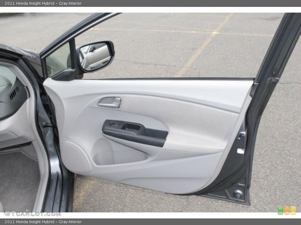 Gray Interior Door Panel for the 2011 Honda Insight Hybrid #77900784