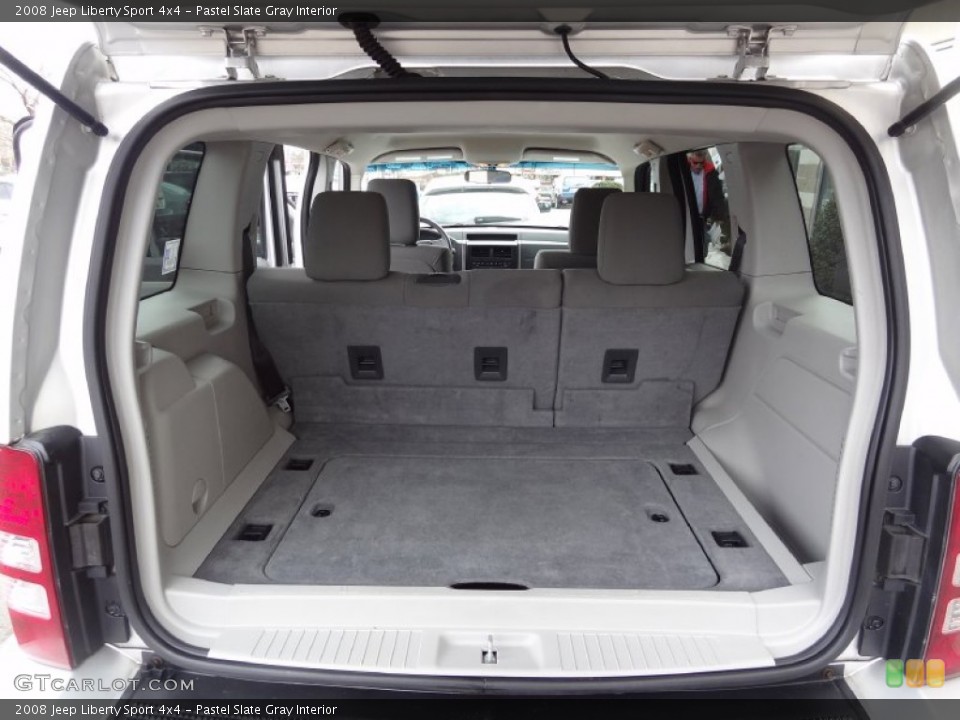 Pastel Slate Gray Interior Trunk for the 2008 Jeep Liberty Sport 4x4 #77900872