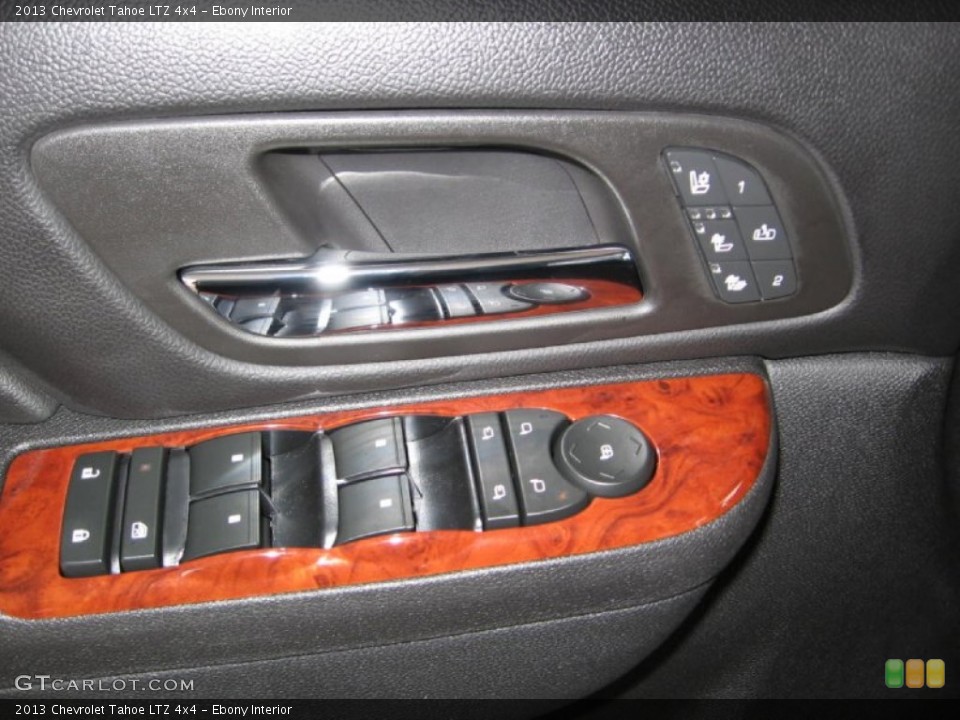 Ebony Interior Controls for the 2013 Chevrolet Tahoe LTZ 4x4 #77900896