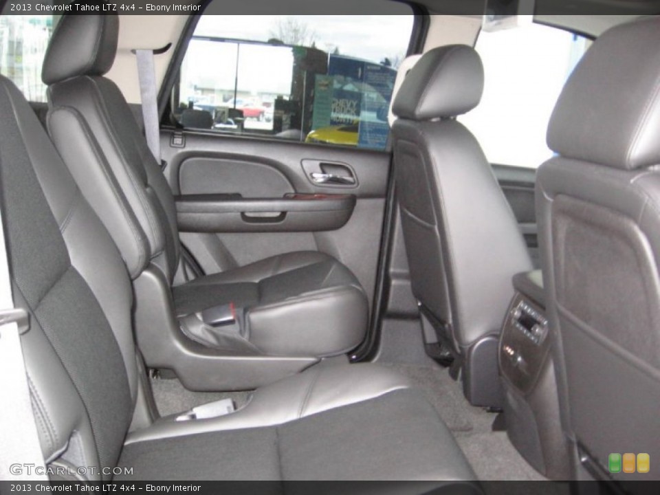 Ebony Interior Rear Seat for the 2013 Chevrolet Tahoe LTZ 4x4 #77900980