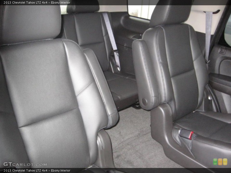 Ebony Interior Rear Seat for the 2013 Chevrolet Tahoe LTZ 4x4 #77901000