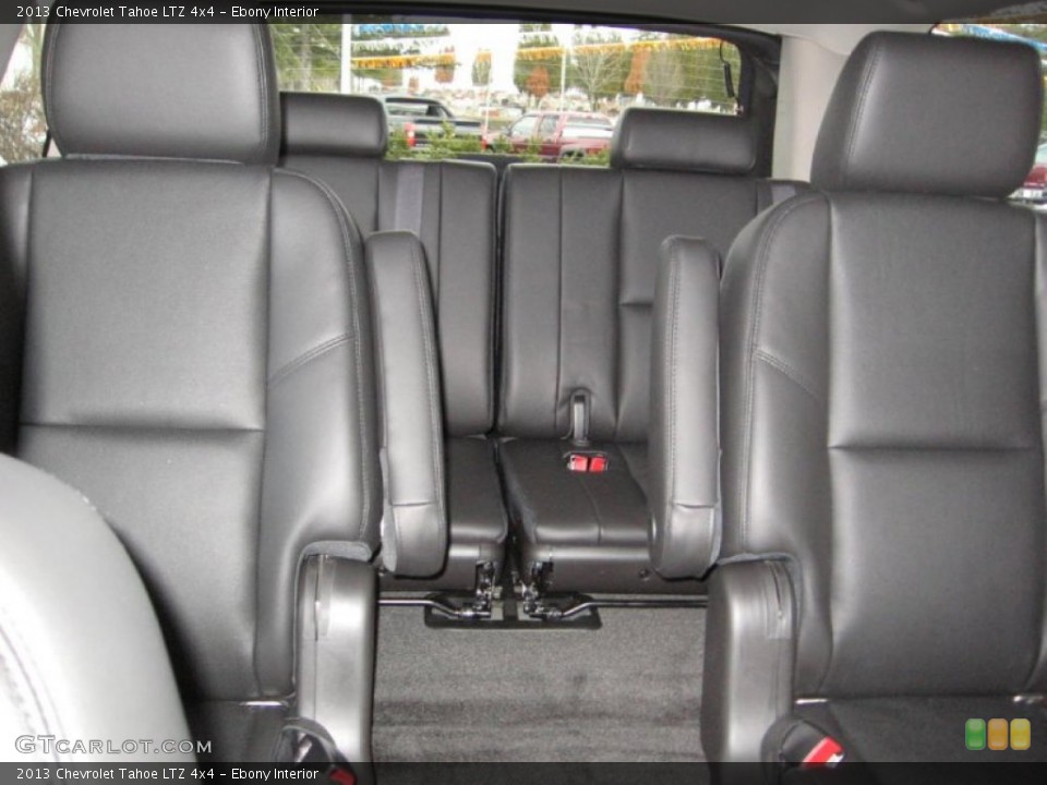 Ebony Interior Rear Seat for the 2013 Chevrolet Tahoe LTZ 4x4 #77901016