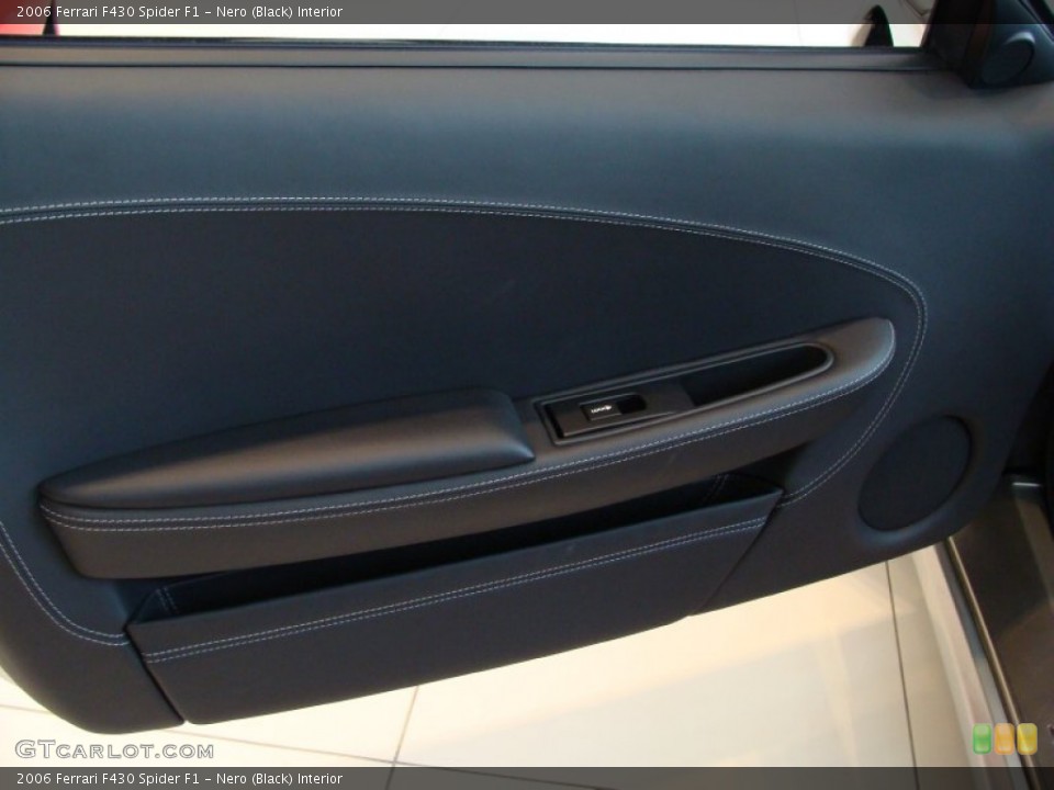 Nero (Black) Interior Door Panel for the 2006 Ferrari F430 Spider F1 #77903581