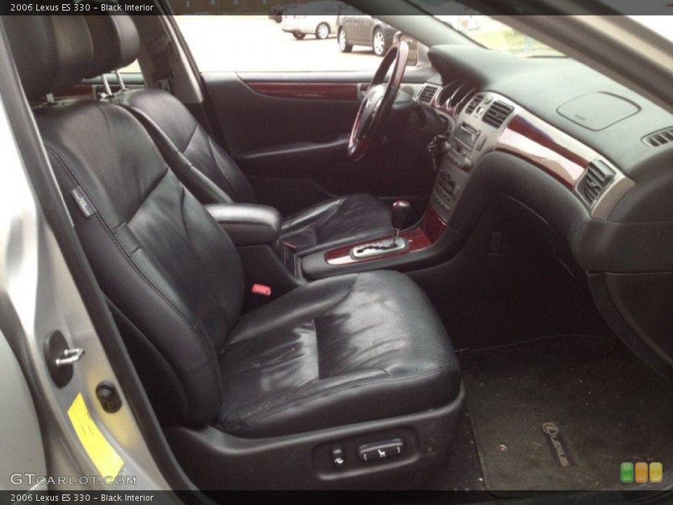 Black 2006 Lexus ES Interiors