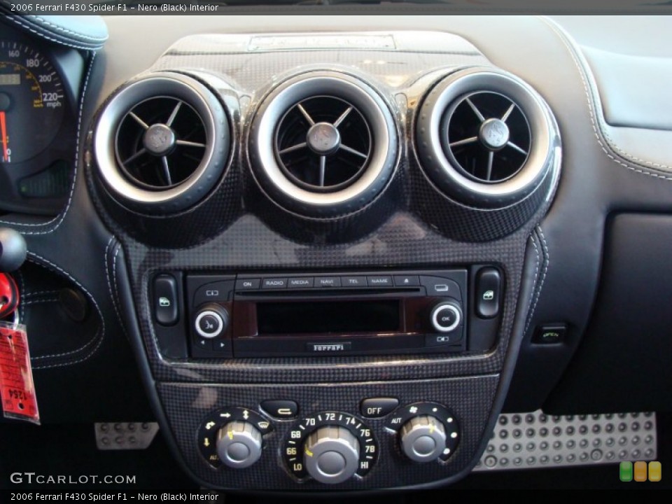 Nero (Black) Interior Controls for the 2006 Ferrari F430 Spider F1 #77903809