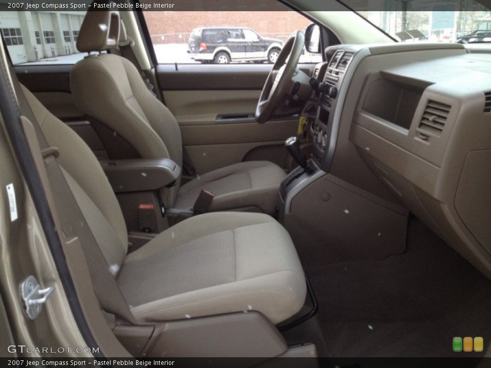 Pastel Pebble Beige Interior Photo For The 2007 Jeep Compass
