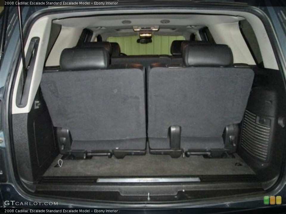 Ebony Interior Trunk for the 2008 Cadillac Escalade  #77904314