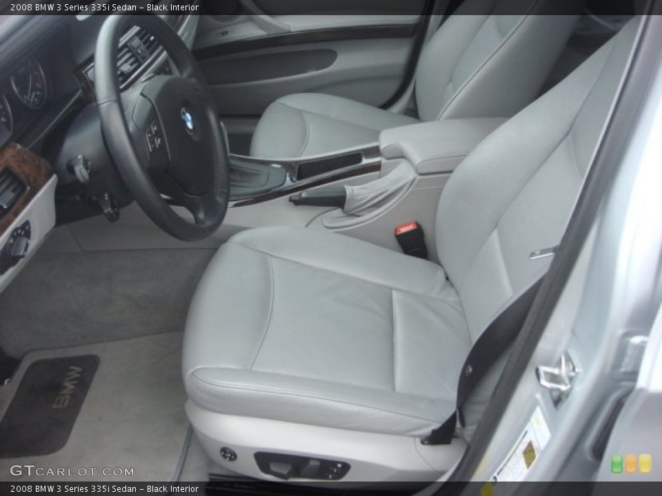Black Interior Photo for the 2008 BMW 3 Series 335i Sedan #77905426