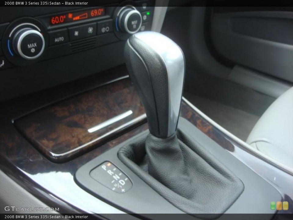 Black Interior Transmission for the 2008 BMW 3 Series 335i Sedan #77905510