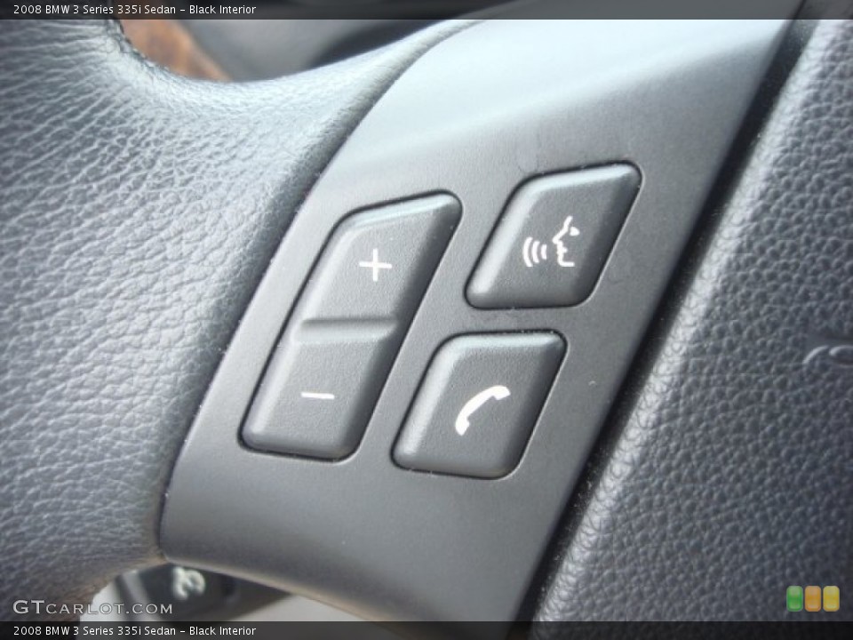 Black Interior Controls for the 2008 BMW 3 Series 335i Sedan #77905555
