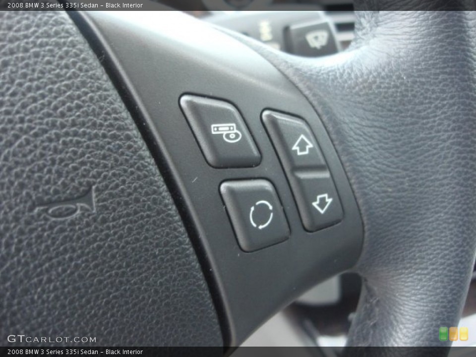 Black Interior Controls for the 2008 BMW 3 Series 335i Sedan #77905573
