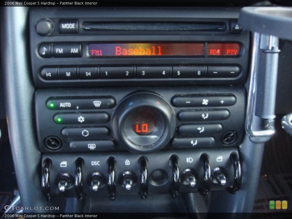 Panther Black Interior Controls for the 2006 Mini Cooper S Hardtop #77905642