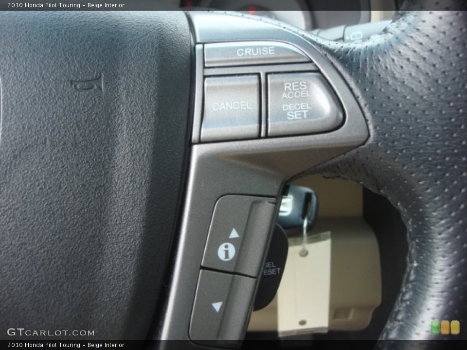 Beige Interior Controls for the 2010 Honda Pilot Touring #77906102