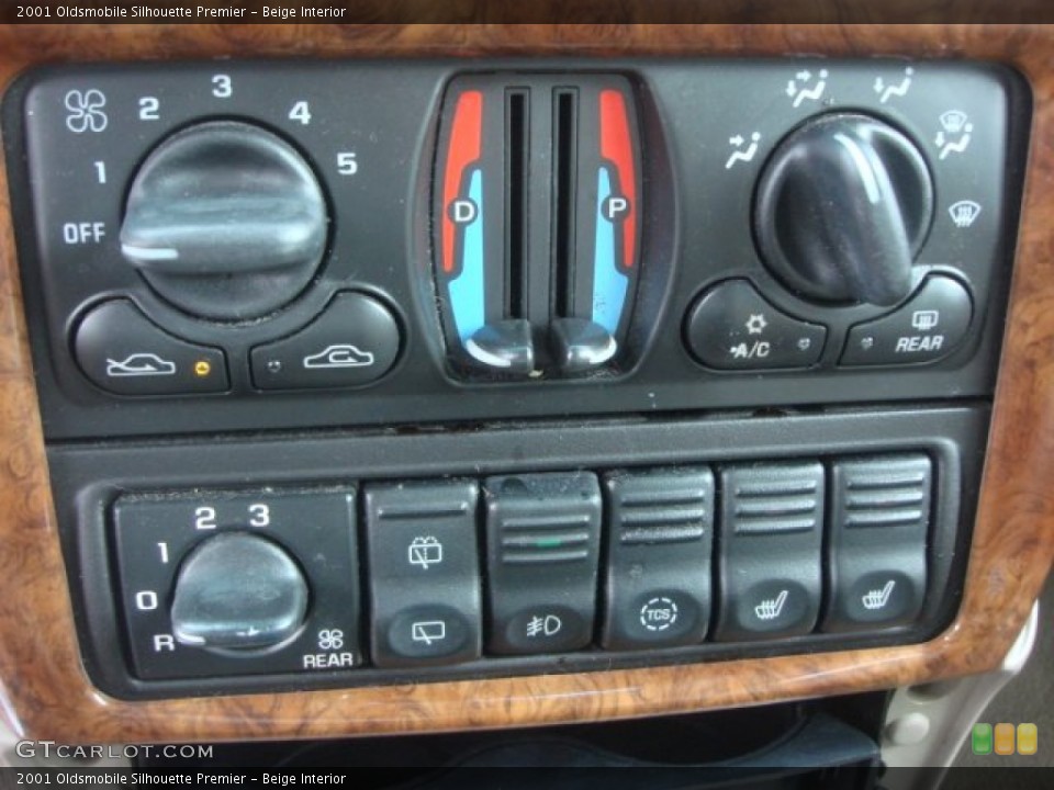 Beige 2001 Oldsmobile Silhouette Interiors