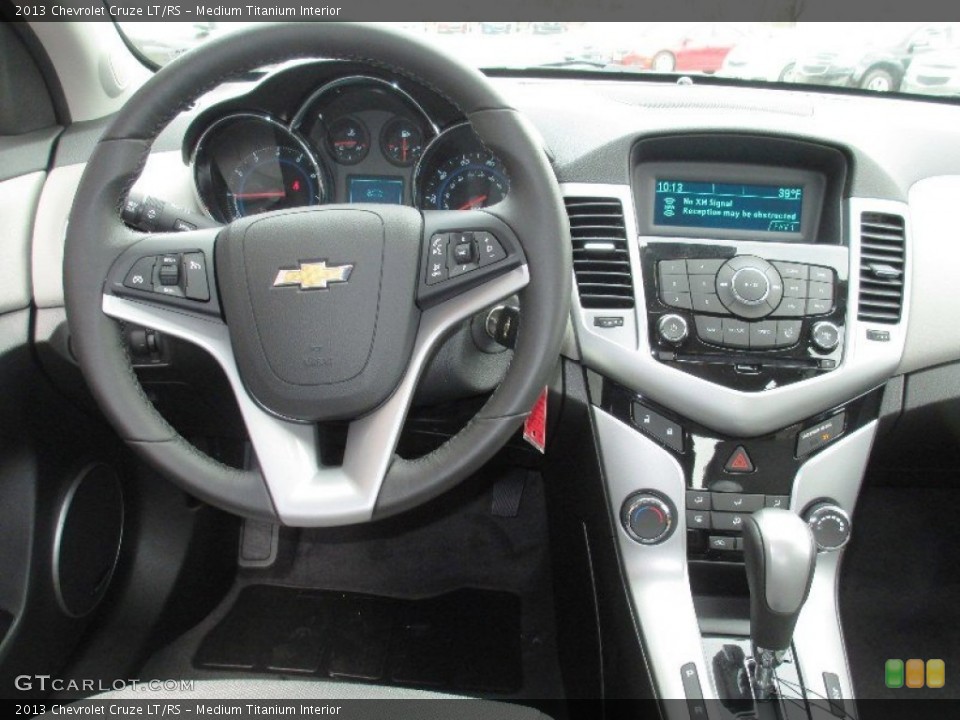Medium Titanium Interior Dashboard for the 2013 Chevrolet Cruze LT/RS #77907058