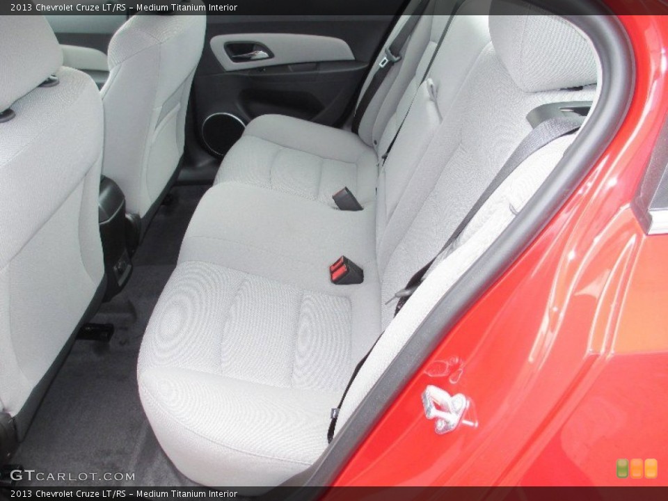 Medium Titanium Interior Rear Seat for the 2013 Chevrolet Cruze LT/RS #77907214