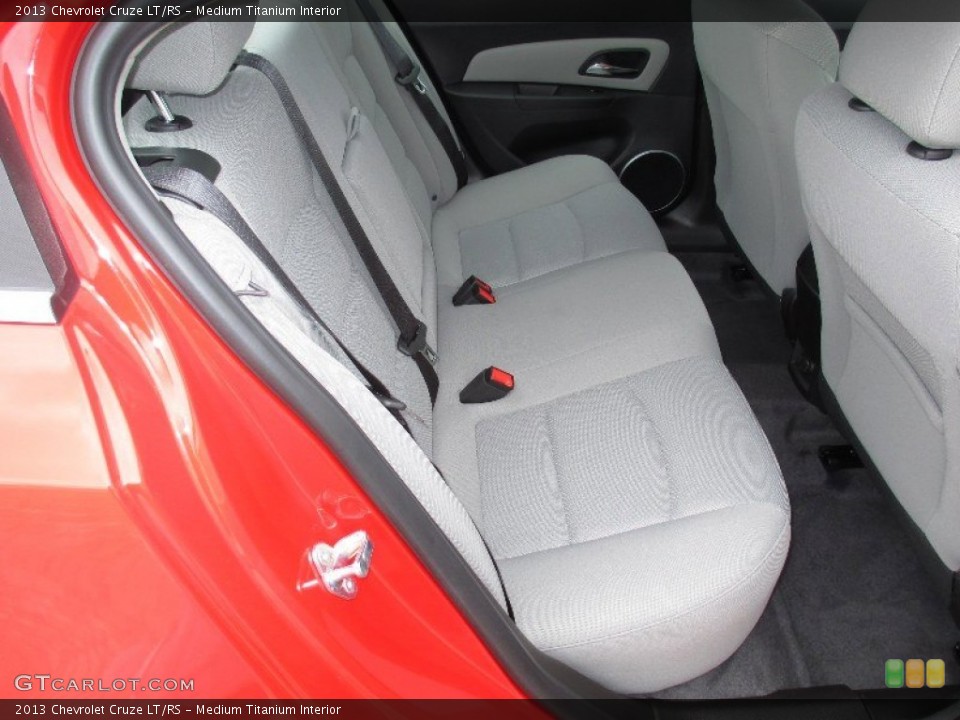 Medium Titanium Interior Rear Seat for the 2013 Chevrolet Cruze LT/RS #77907238