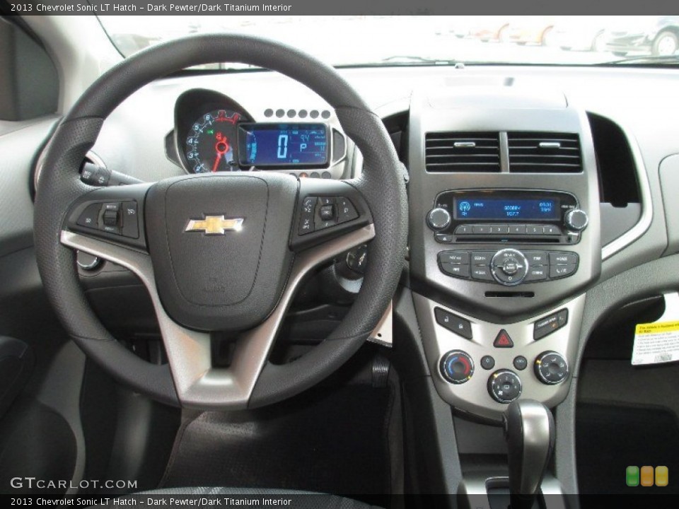 Dark Pewter/Dark Titanium Interior Dashboard for the 2013 Chevrolet Sonic LT Hatch #77907445