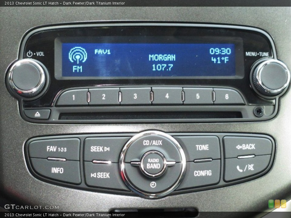 Dark Pewter/Dark Titanium Interior Audio System for the 2013 Chevrolet Sonic LT Hatch #77907457