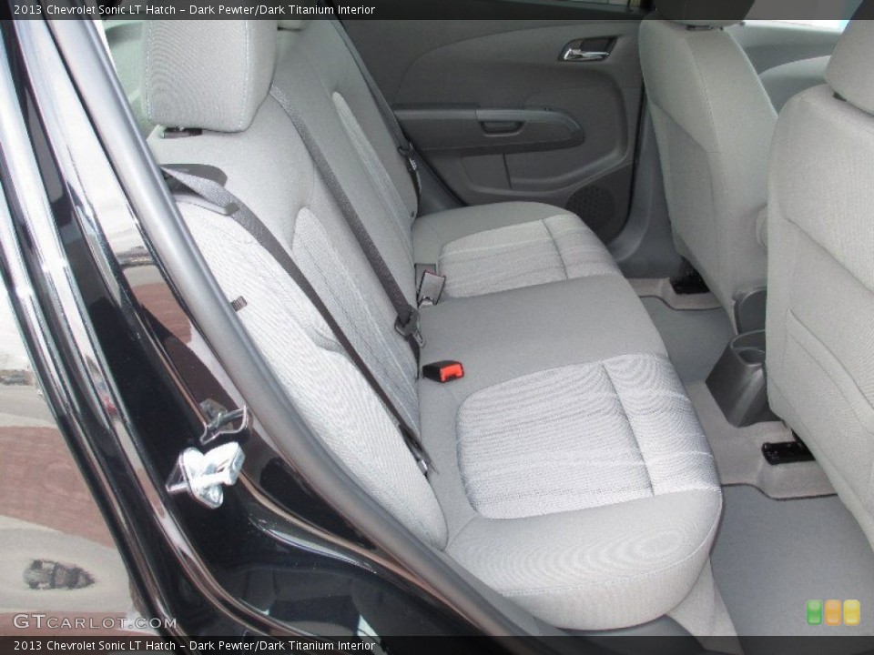 Dark Pewter/Dark Titanium Interior Rear Seat for the 2013 Chevrolet Sonic LT Hatch #77907646
