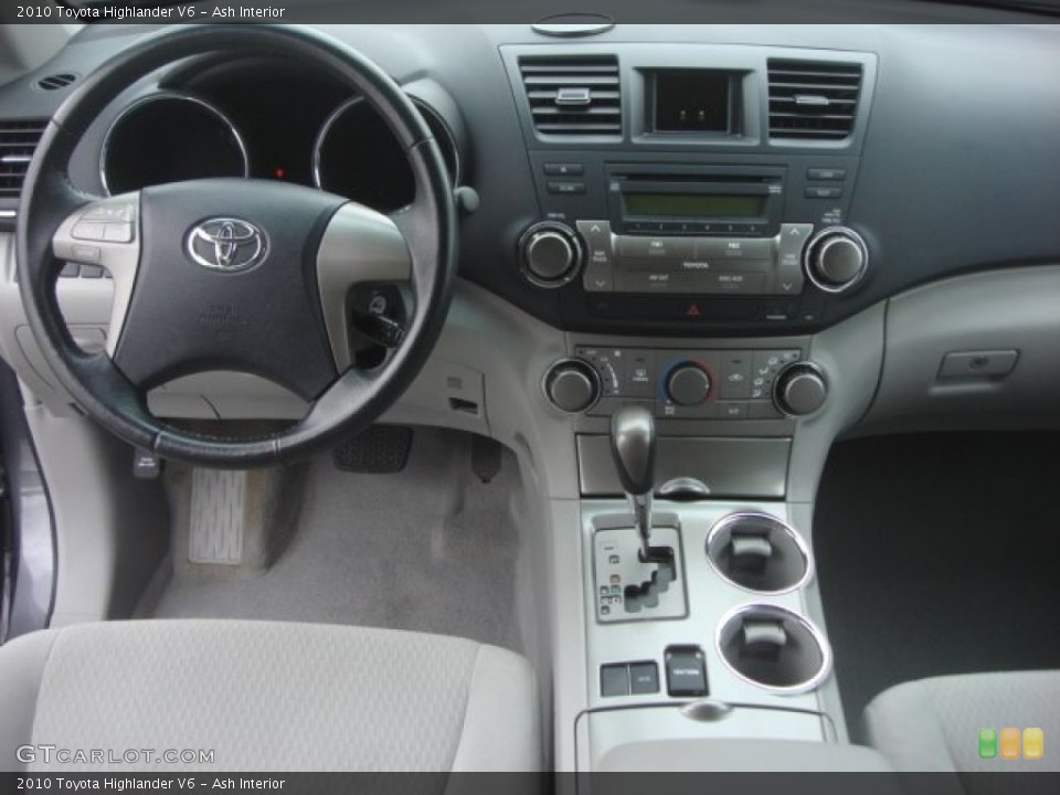 Ash Interior Dashboard for the 2010 Toyota Highlander V6 #77908351