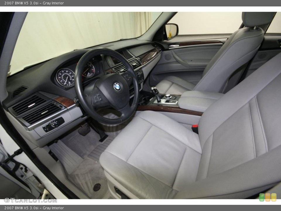 Gray Interior Prime Interior for the 2007 BMW X5 3.0si #77910169