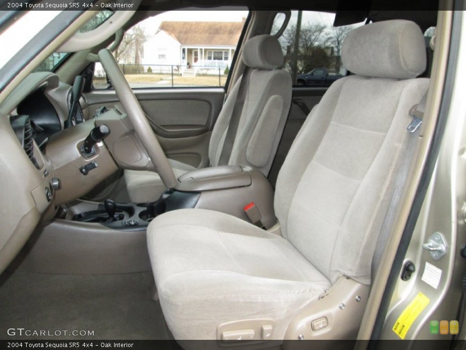 Oak Interior Front Seat for the 2004 Toyota Sequoia SR5 4x4 #77910247