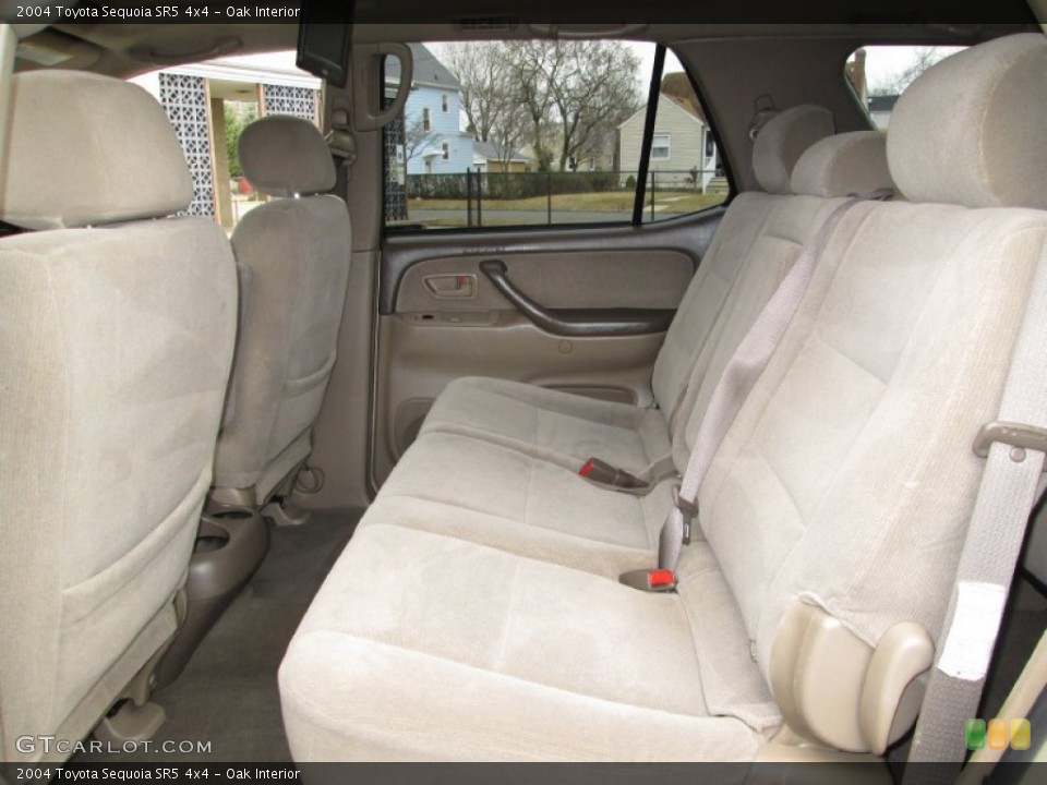 Oak Interior Rear Seat for the 2004 Toyota Sequoia SR5 4x4 #77910313