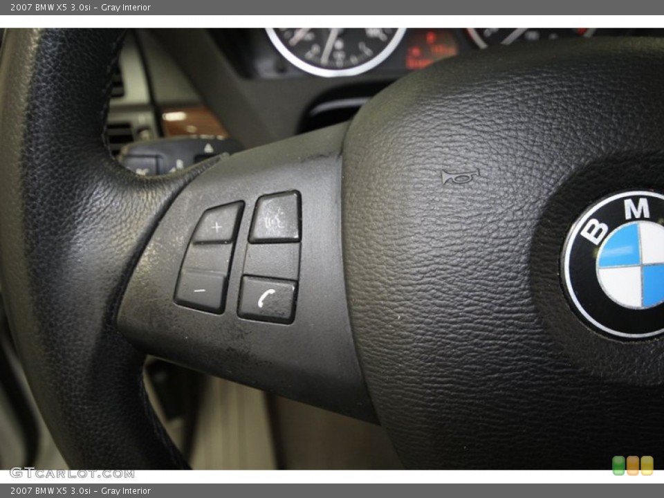 Gray Interior Controls for the 2007 BMW X5 3.0si #77910364
