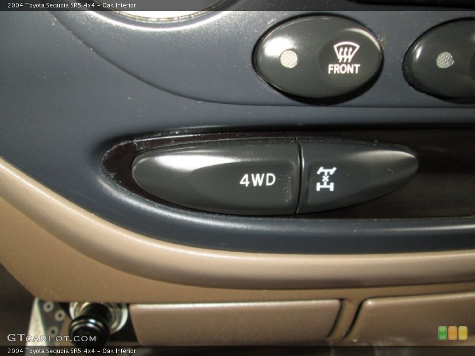Oak Interior Controls for the 2004 Toyota Sequoia SR5 4x4 #77910436
