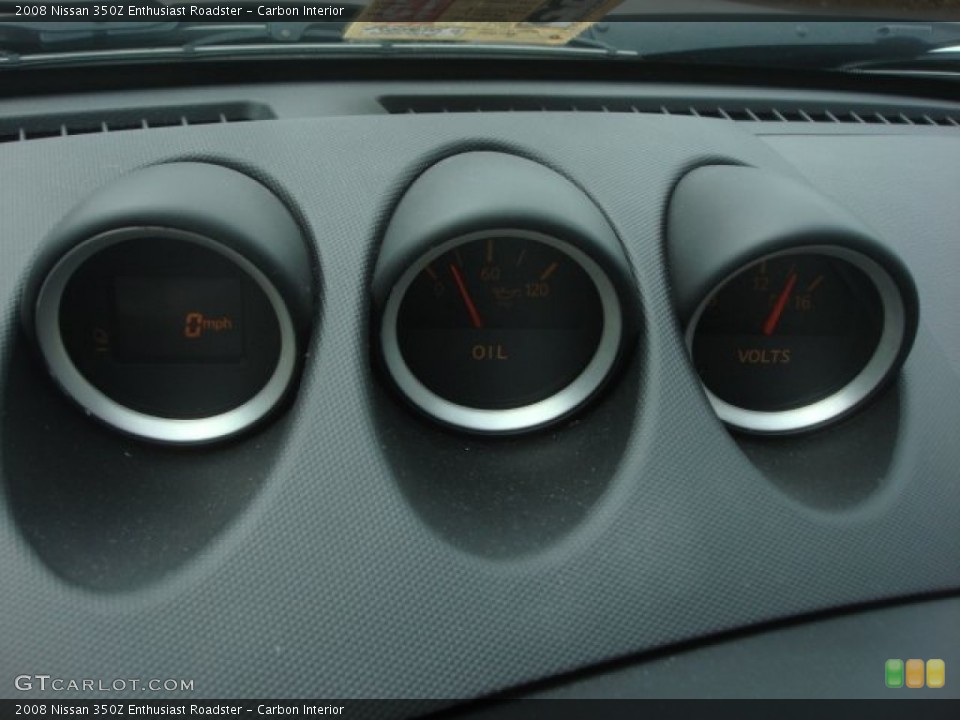 Carbon Interior Gauges for the 2008 Nissan 350Z Enthusiast Roadster #77910766