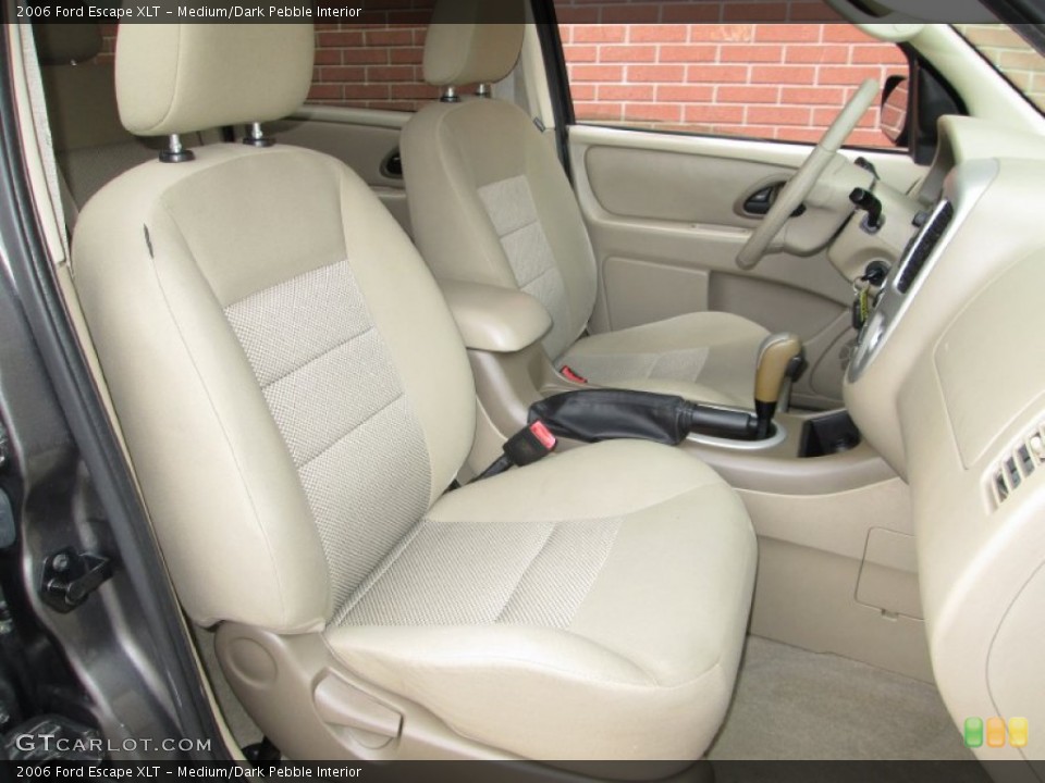 Medium/Dark Pebble Interior Front Seat for the 2006 Ford Escape XLT #77910856